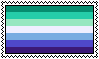 Gay Flag Stamp